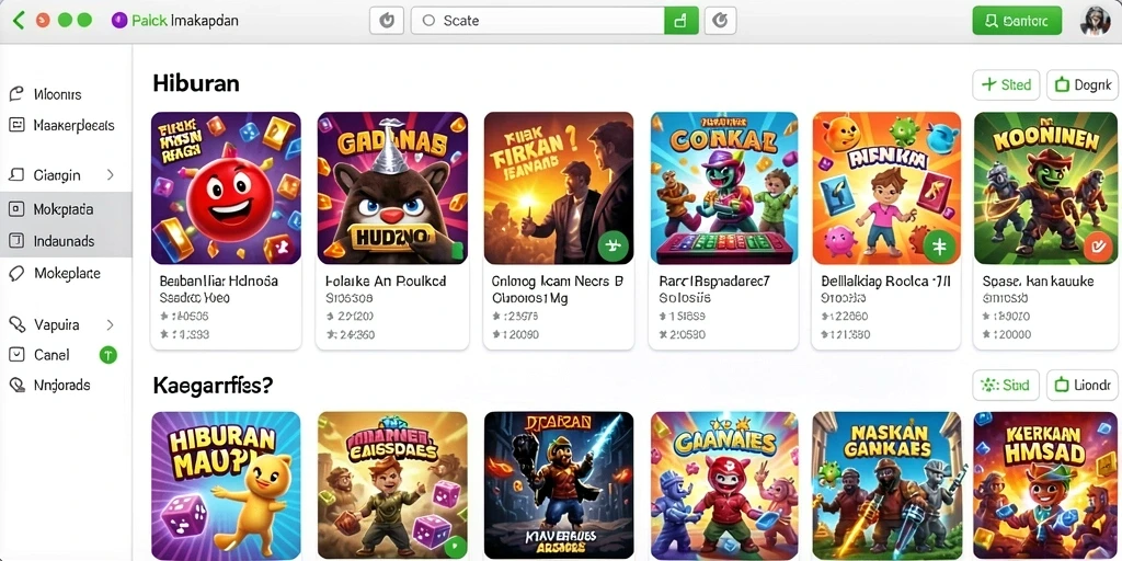 Fitur sosial untuk berinteraksi dengan gamers lainnya.