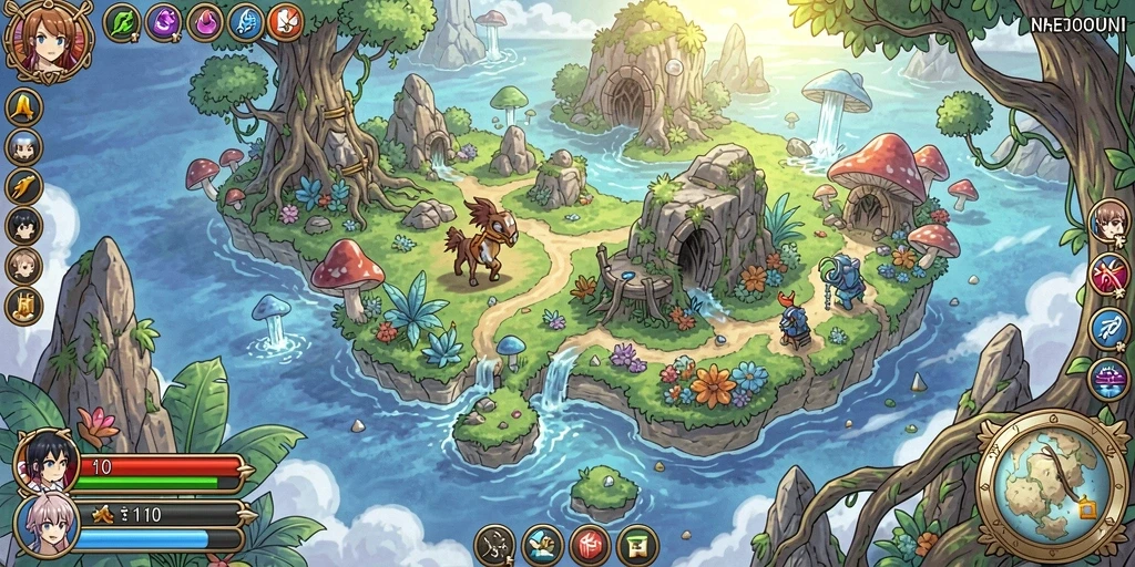 Momen aksi seru saat bertempur melawan musuh.