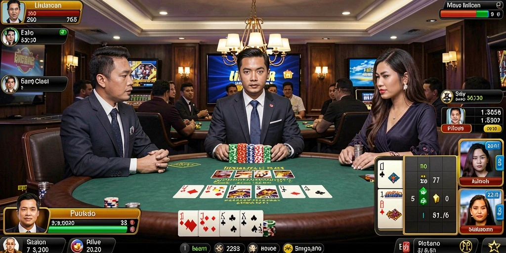 Fitur sosial yang memungkinkan interaksi dengan pemain lain.