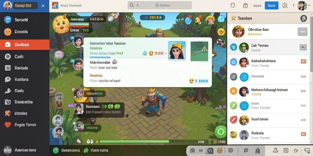 Statistik permainan yang lengkap dan informatif.