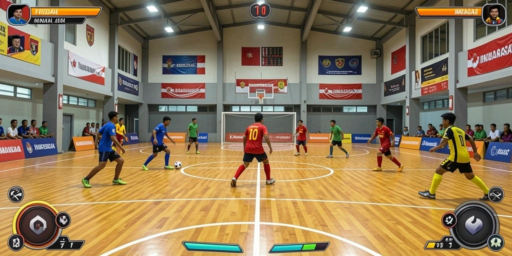 Fitur interaksi dengan pemain lain yang seru.
