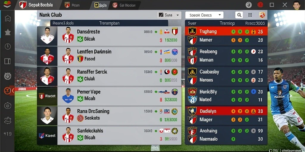 Screenshot memperlihatkan leaderboard dengan peringkat pemain.